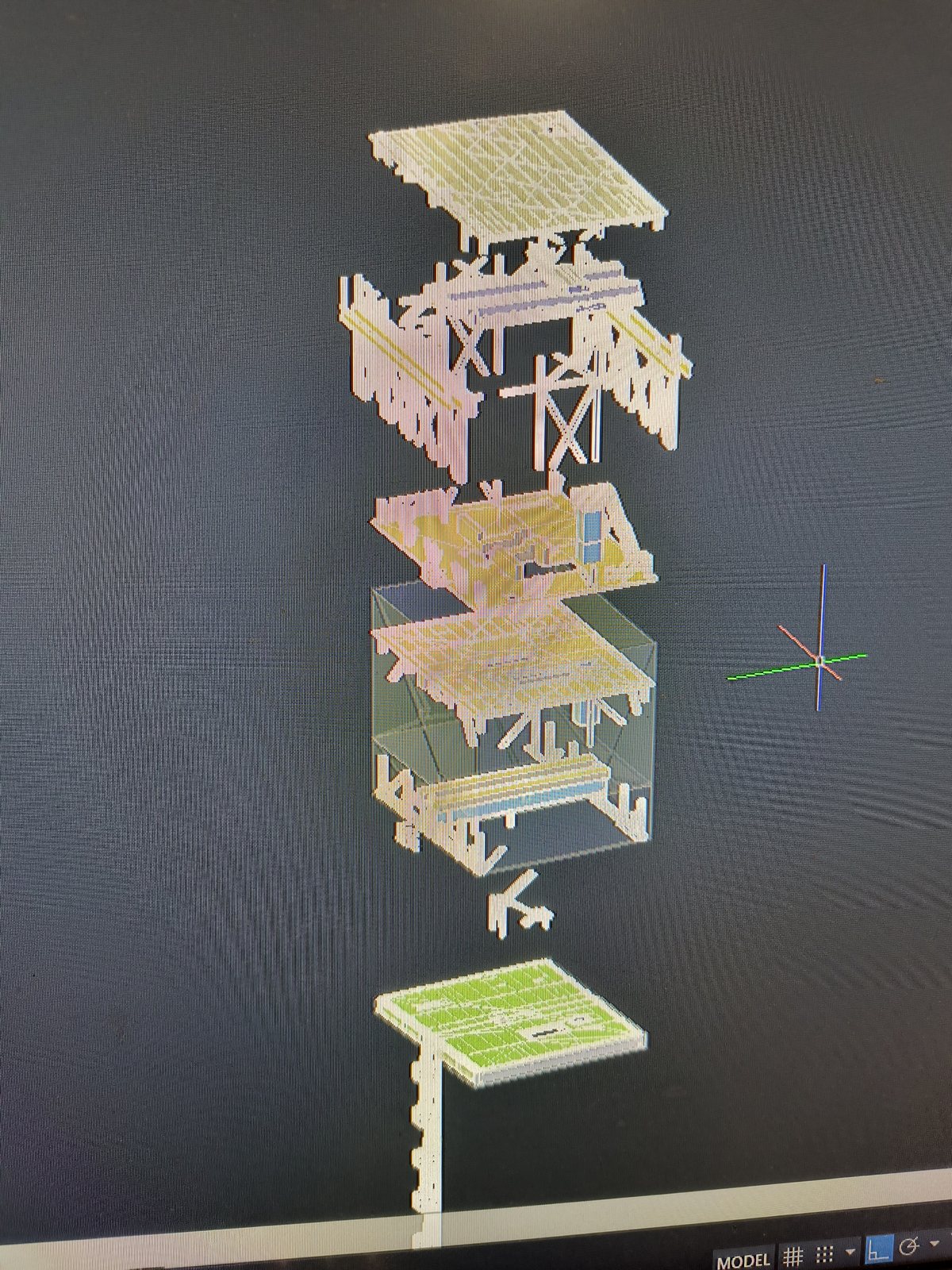 AutoCAD — Exploded
