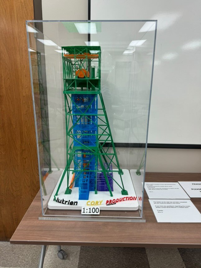 1:100 physical model showcase