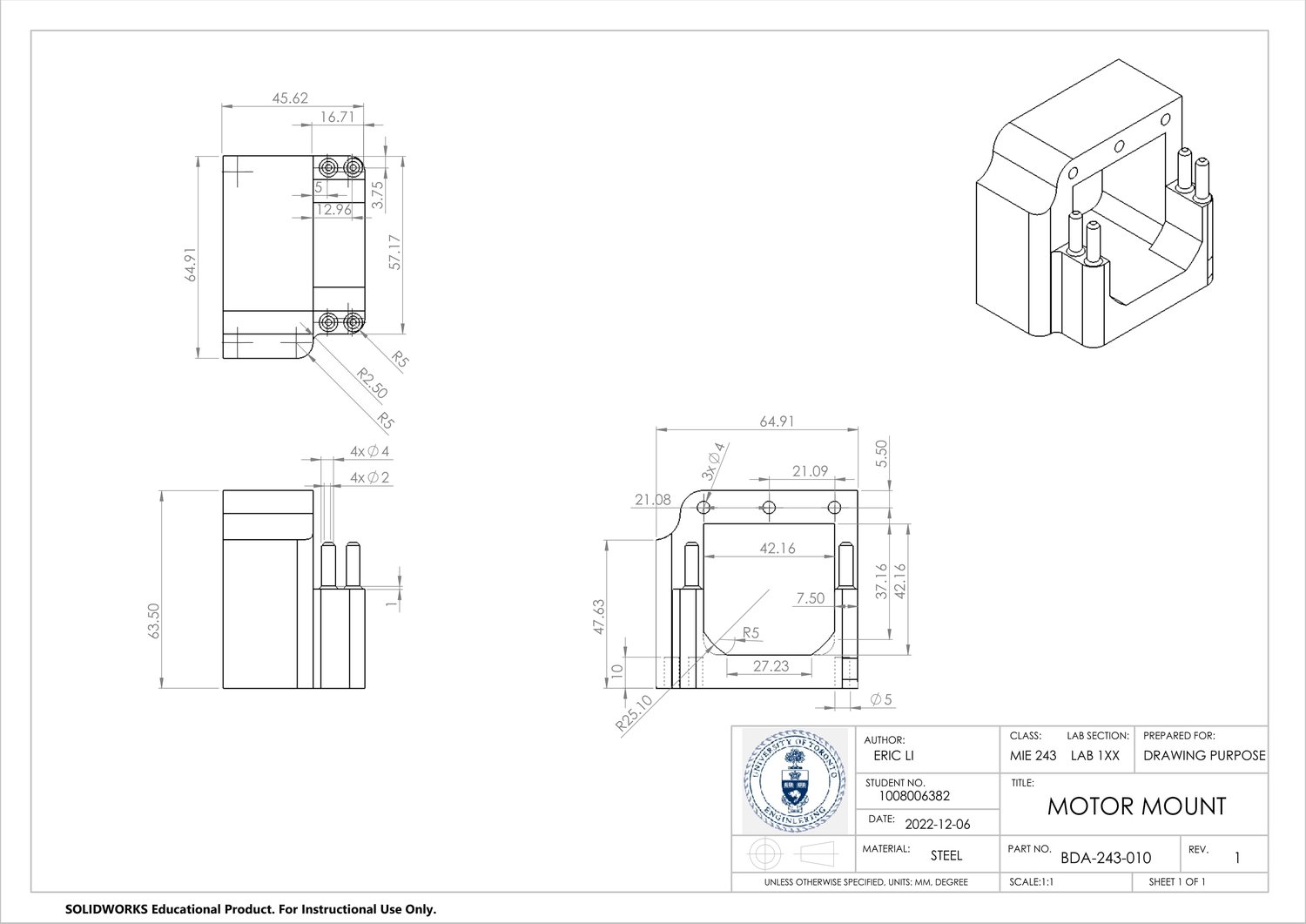 Motor Mount