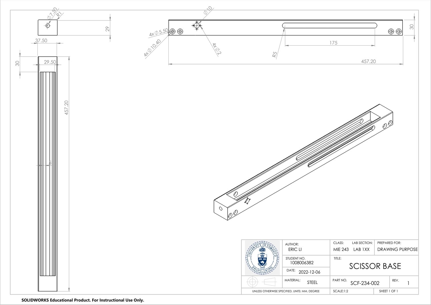 Scissor Base